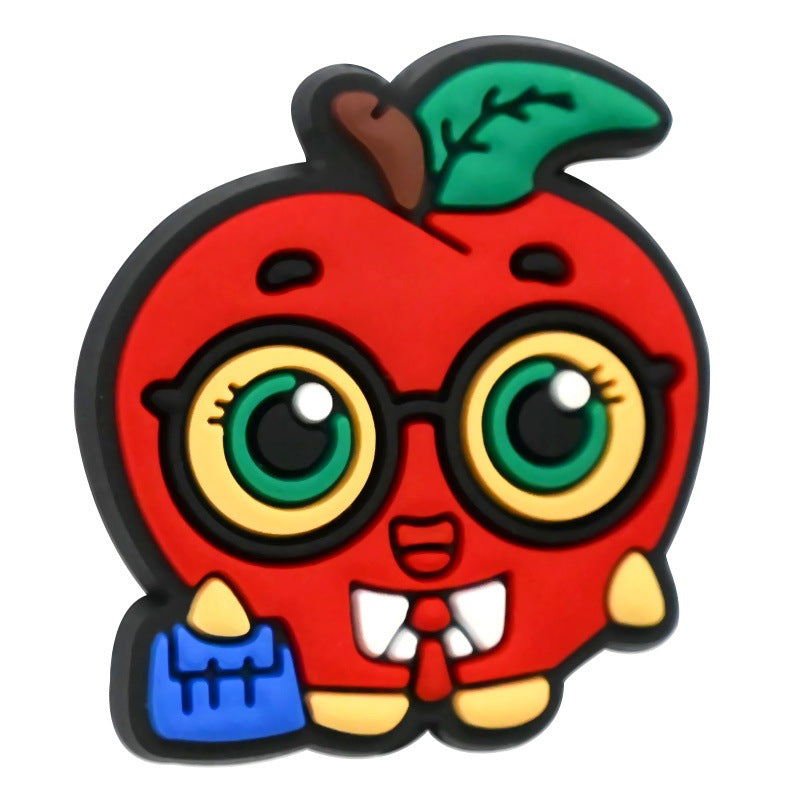 Wholesale  Random 100pcs/pack Cartoon ballpoint pen accessories multi-functional rotating ballpoint pen beads